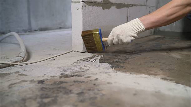 Crawl space vapor barrier installation in Tustin, MI